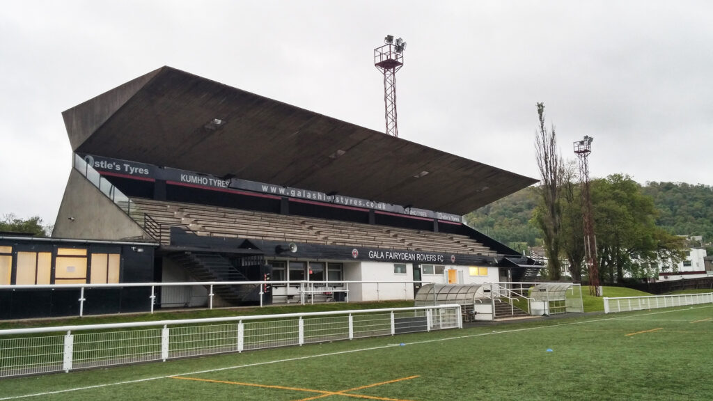 Gala Fairydean Rovers Fc Netherdale Stand
