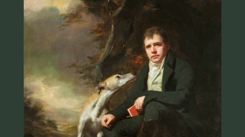 Sir Walter Scott, image courtesy of the Faculty of Advocates Abbotsford Collection Trust